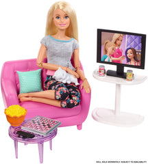 BARBIE FURNITURE PINK COUCH