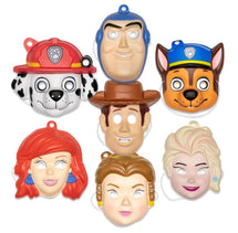 CHARACTER MASKS ASSORTED STYLES