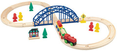 First Learning Figure 8 Wooden Train Playset Img 1 - Toyworld