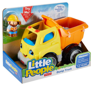 Fisher Price Little People Mid Sized Vehicle Dump Truck - Toyworld