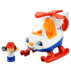 Fisher Price Little People Mid Sized Vehicle Helicopter Img 1 - Toyworld