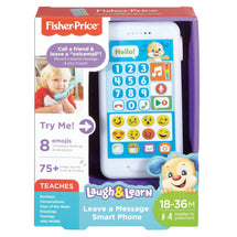 Fisher Price Laugh Learn Toddler Phone Blue - Toyworld
