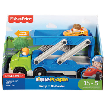 Fisher Price Little People Wheelies Ramp N Go Carrier - Toyworld