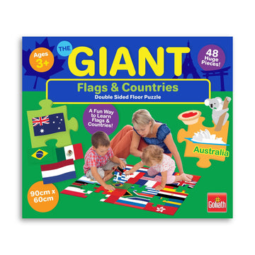 Giant Flags And Countries Floor Puzzle | Toyworld