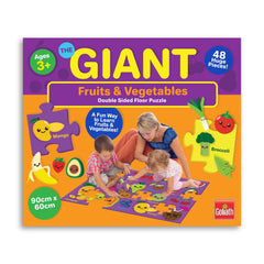 Giant Fruits And Vegetables Floor Puzzle | Toyworld