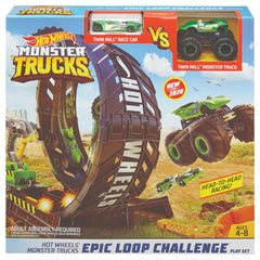 Hot Wheels Monster Truck Epic Loop Challenge Playset - Toyworld