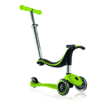 Globber Evo 4 In 1 Scooter Lime Green - Toyworld