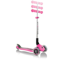 Globber Primo Foldable Scooter Deep Pink Img 1 - Toyworld