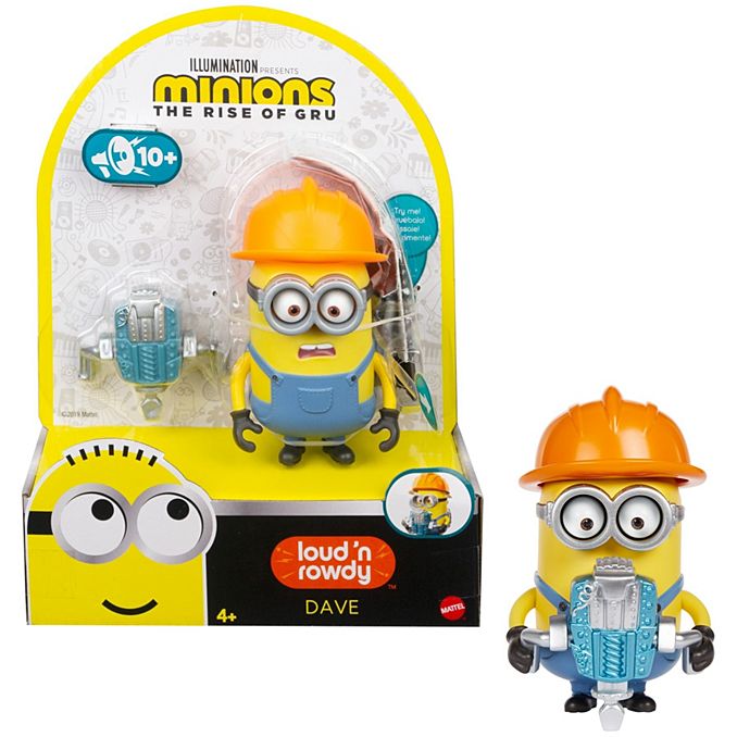 Minions Loud N Rowdy Dave | Toyworld