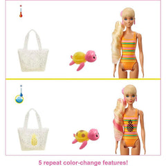 Barbie Colour Reveal Foam Doll Pineapple Img 3 | Toyworld