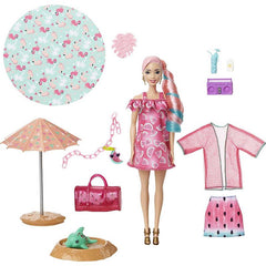 Barbie Colour Reveal Foam Doll Watermelon Img 1 | Toyworld