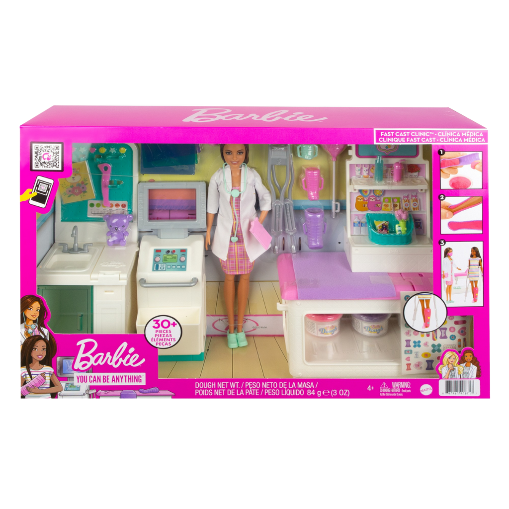 Barbie Careers Fast Cast Clinic Playset | Toyworld