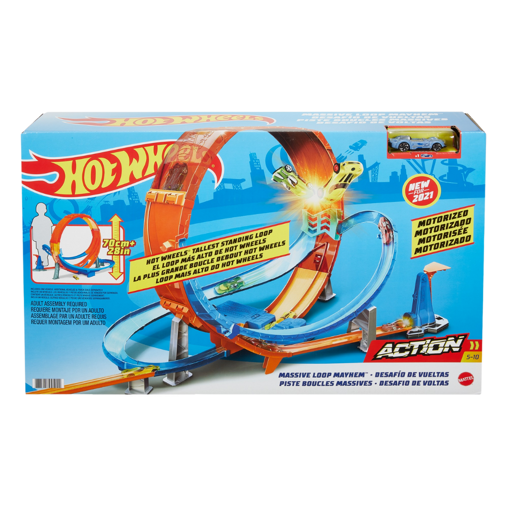 Hot Wheels Action Massive Loop Mayhem Set | Toyworld