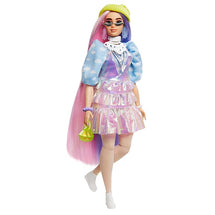 Barbie Extra Doll In Shimmery Look With Pet Puppy | Toyworld