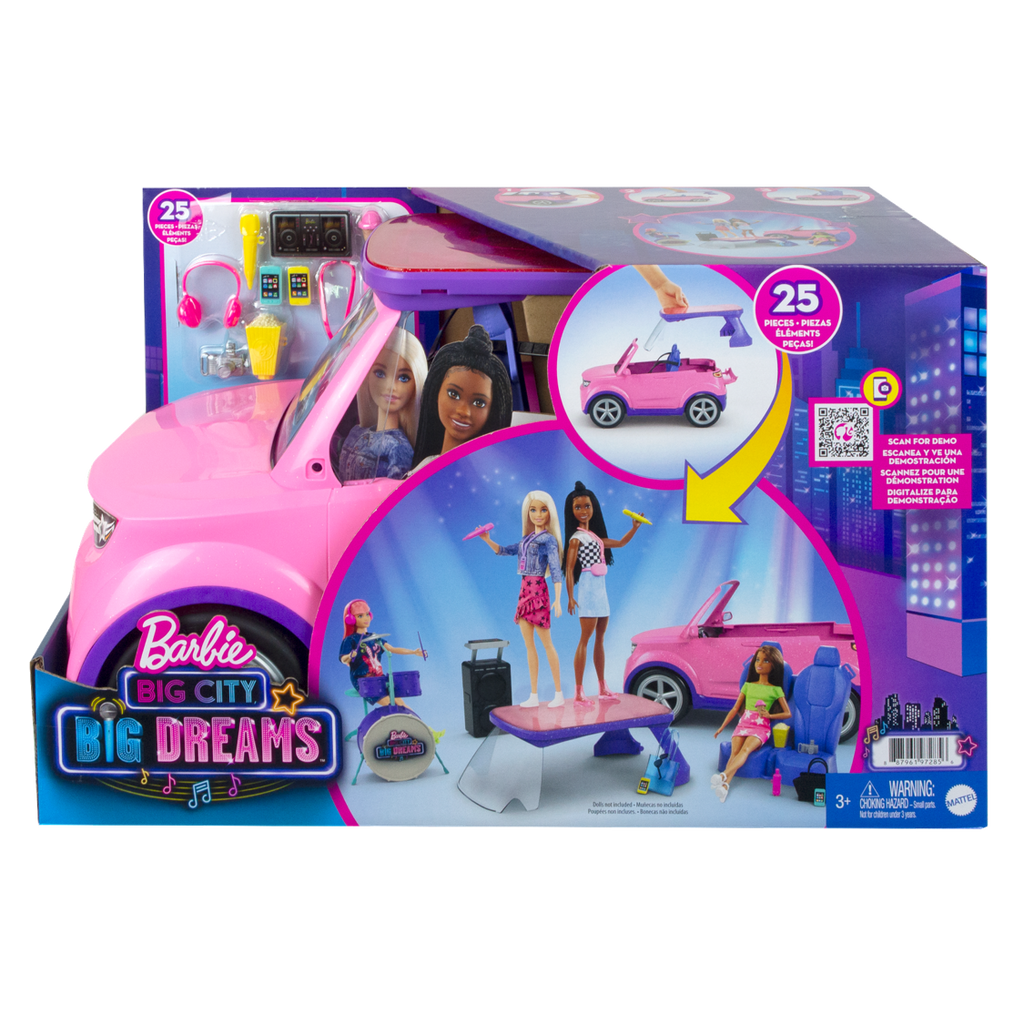 Barbie Big City Big Dreams Barbie Car | Toyworld