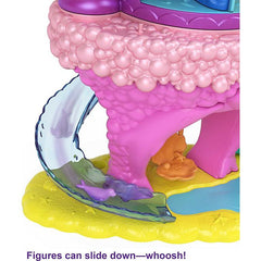 POLLY POCKET RAINBOW FUNLAND MERMAID COVE RIDE