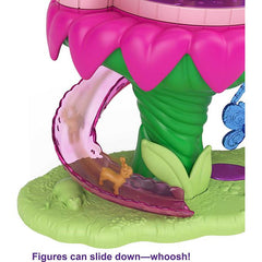 POLLY POCKET RAINBOW FUNLAND FAIRY FLIGHT RIDE