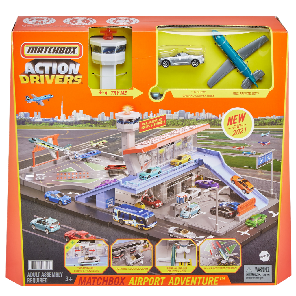 Match Box Action Drivers Airport Adventures | Toyworld