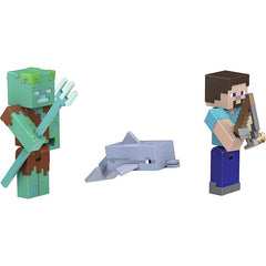 Minecraft Dolphins Treasure Adventure Pack Img 1 | Toyworld