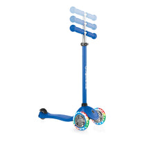 Globber Primo Lights With Anodized T Bar Blue - Toyworld