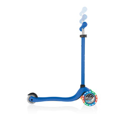 Globber Primo Lights With Anodized T Bar Blue Img 2 - Toyworld