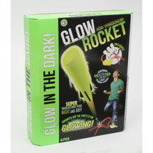 Glow In The Dark Air Powered Rocket - Toyworld