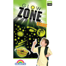 Glow Zone Stars 250 Stickers - Toyworld