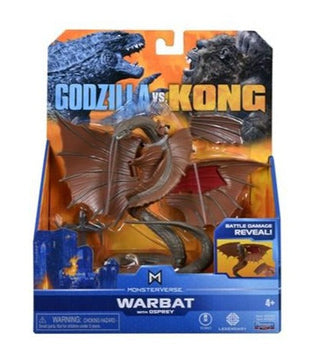 Godzilla Vs Kong Warbat With Osprey - Toyworld