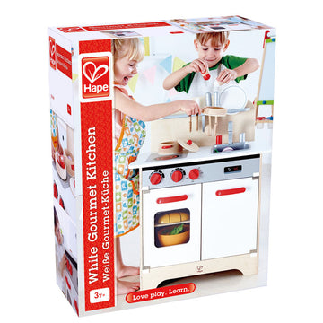 Hape White Gourmet Kitchen - Toyworld