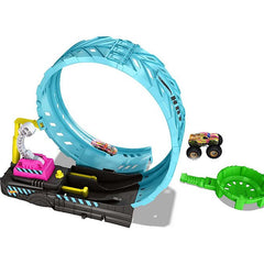 HOT WHEELS MONSTER TRUCKS GLOW IN THE DARK EPIC LOOP CHALLENGE