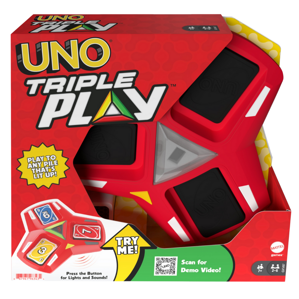 Uno Triple Play Game | Toyworld