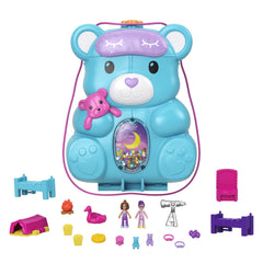 POLLY POCKET LARGE WEARABLE COMPACT TEDDY  BEARPURSE