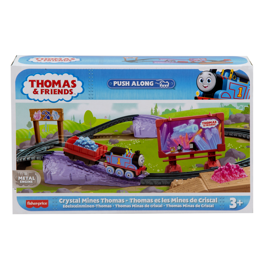 THOMAS & FRIENDS PUSH ALONG CRYSTAL MINE THOMAS