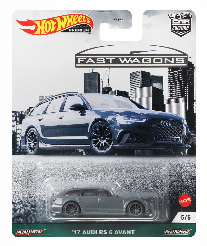 Hot Wheels Car Culture Fast Wagons Audi Rs Avant | Toyworld