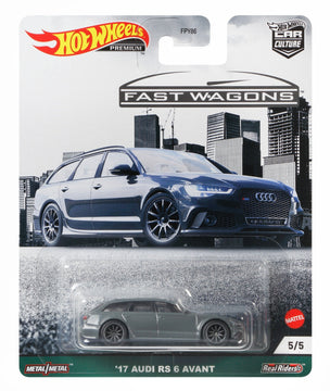 Hot Wheels Car Culture Fast Wagons Audi Rs Avant | Toyworld