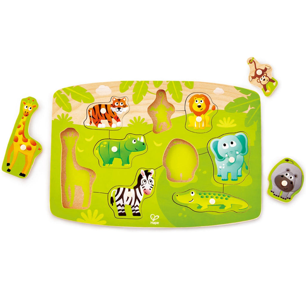 Hape Jungle Peg Puzzle - Toyworld