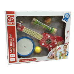 Hape Mini Band Set With Ukulele - Toyworld