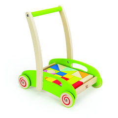 Hape Block & Roll Wagon Img 1 - Toyworld