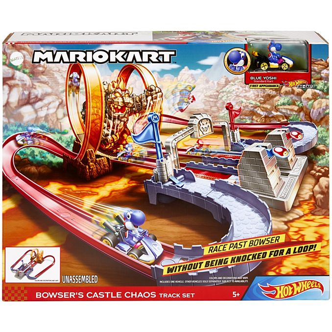 Hot Wheels Mario Kart Castle Chao - Toyworld