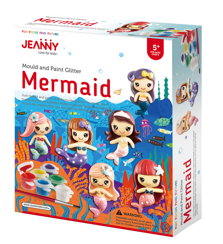 Mould And Paint Mermaid | Toyworld