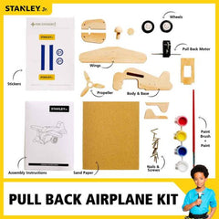 Stanley Jr Pullback Airplane Kit Img 2 | Toyworld