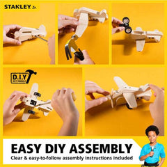 Stanley Jr Pullback Airplane Kit Img 4 | Toyworld