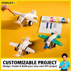 Stanley Jr Pullback Airplane Kit Img 3 | Toyworld