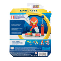 SONIC THE HEDGEHOG 4 INCH FIGURE KNUCKLES