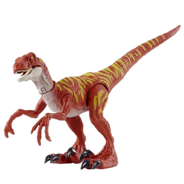 Jurassic World Camp Cretaceous Savage Strike Velociraptor Red | Toyworld