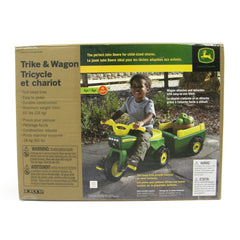 John Deere Trike & Wagon Set Img 1 - Toyworld