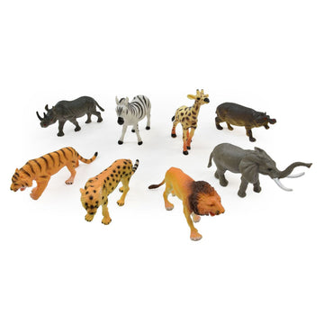 Jungle World 8 Piece Figure Set - Toyworld
