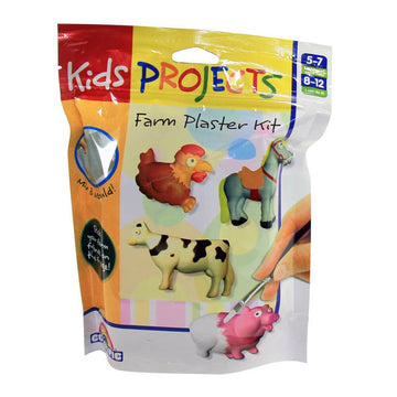 Kids Projects Farm Plaster Kit - Toyworld