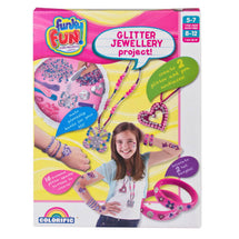Kids Projects Glitter Jewellery Project - Toyworld