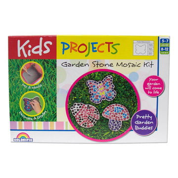Kids Projects Mosaic Kit Garden Buddies - Toyworld